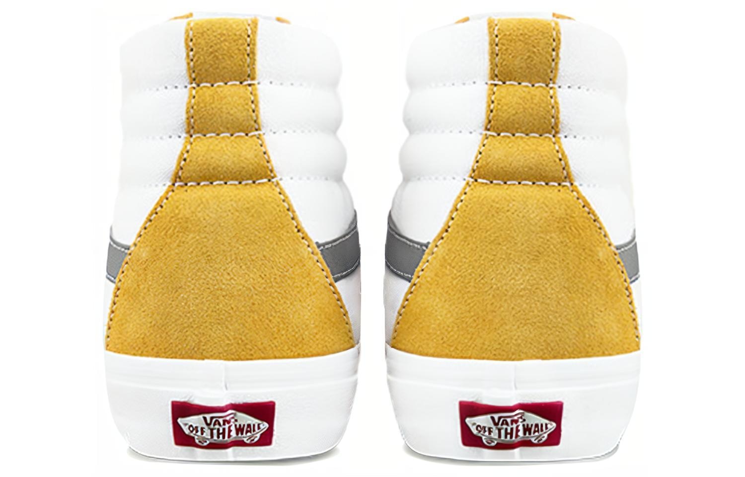 Vans SK8 White Yellow — фото 4