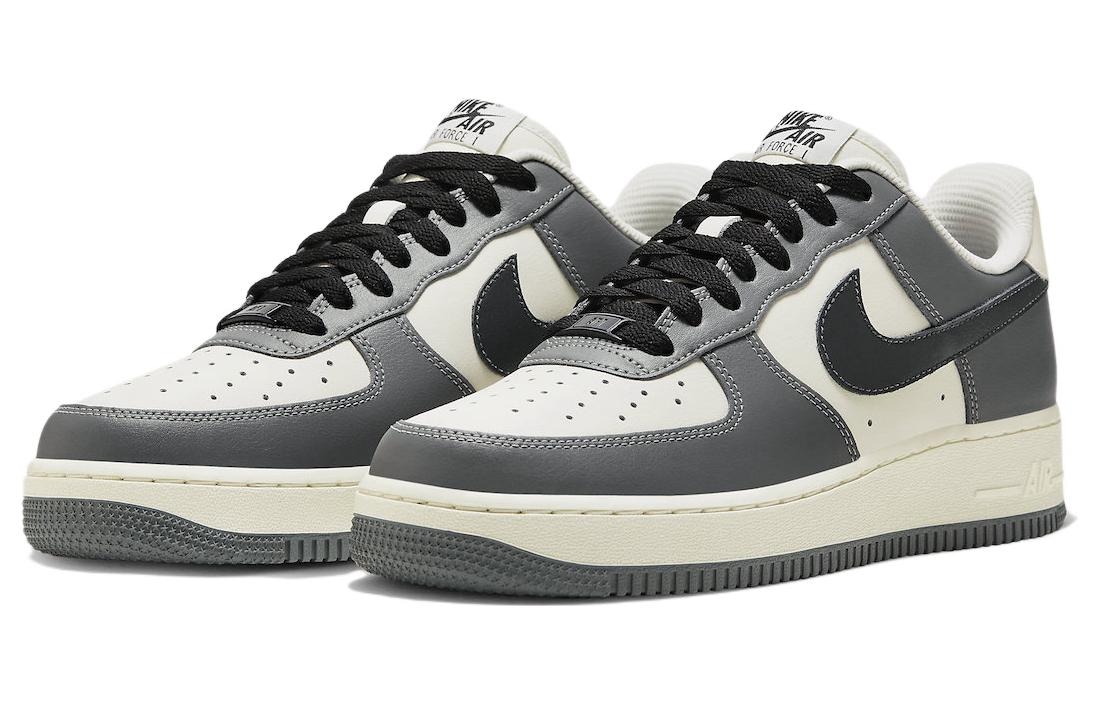 Nike Air Force 1 Low White Grey Black — фото 2