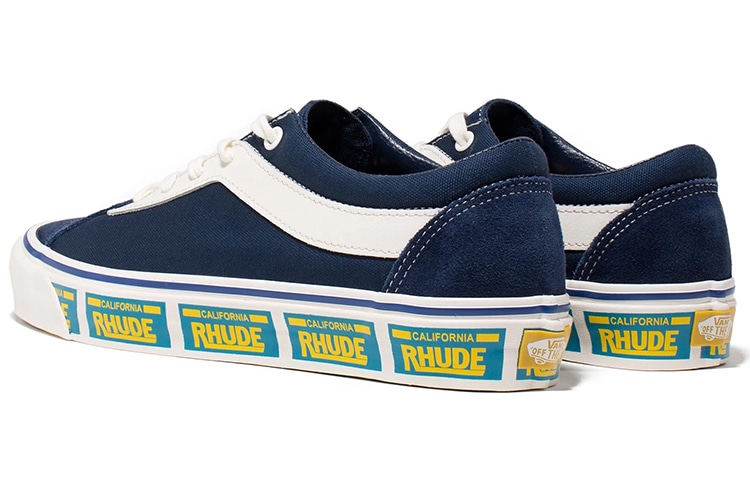Vans RHUDE x Vans Bold Ni Blue White — фото 2