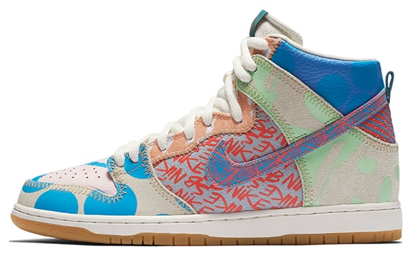 Кроссовки Nike Dunk SB High Thomas Campbell What The Dunk
