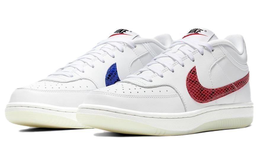 Nike Sky Force Low White Red Blue Snakeskin — фото 3