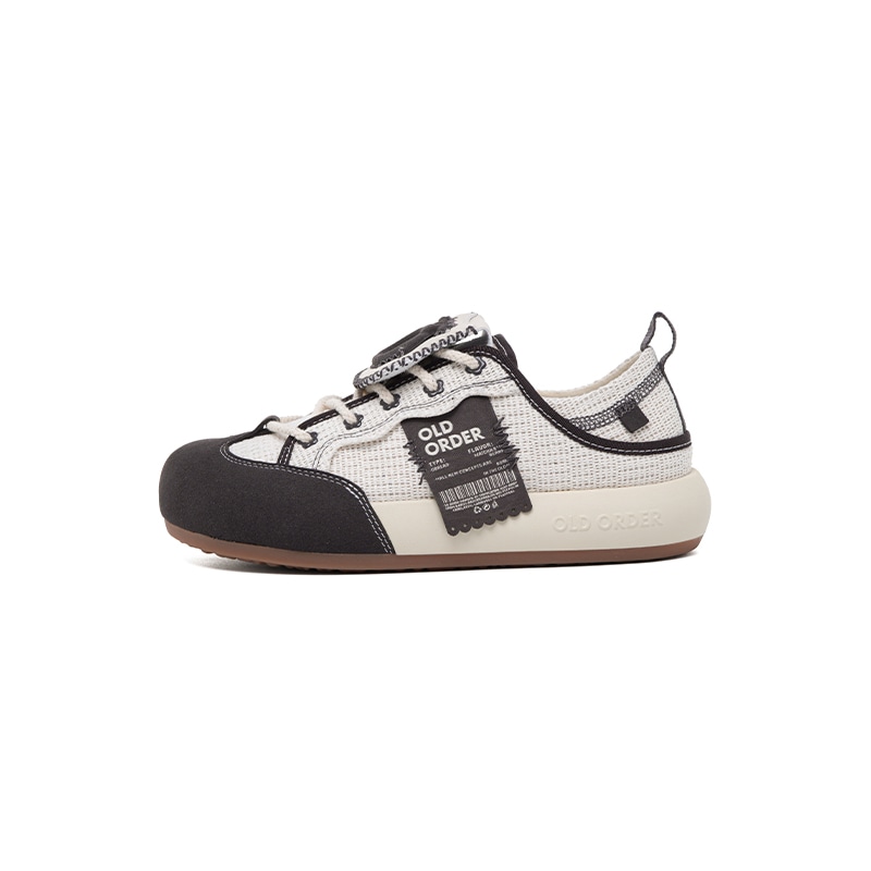 Кроссовки OLD ORDER Low Top Sneakers Black White