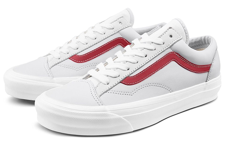 Vans Style 36 LX White Red — фото 1