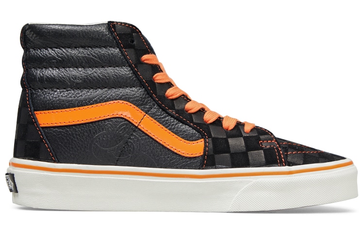 Vans Miro&Wujo x Vans SK8 High Black Orange — фото 1