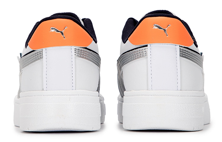 Puma Ca Pro Techstile White Silver Orange — фото 3