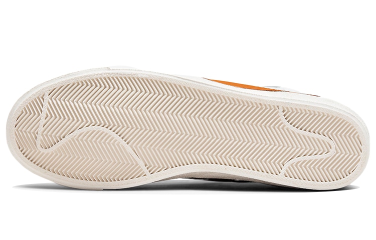 Nike Blazer Low Jumbo White Orange — фото 5