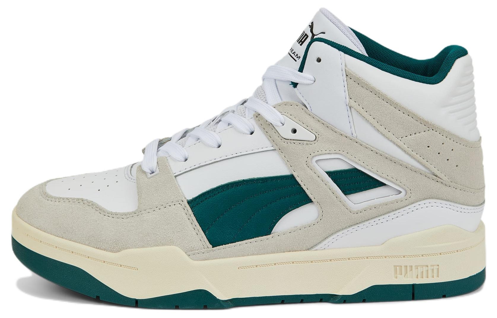 PUMA Slipstream High White Grey Green