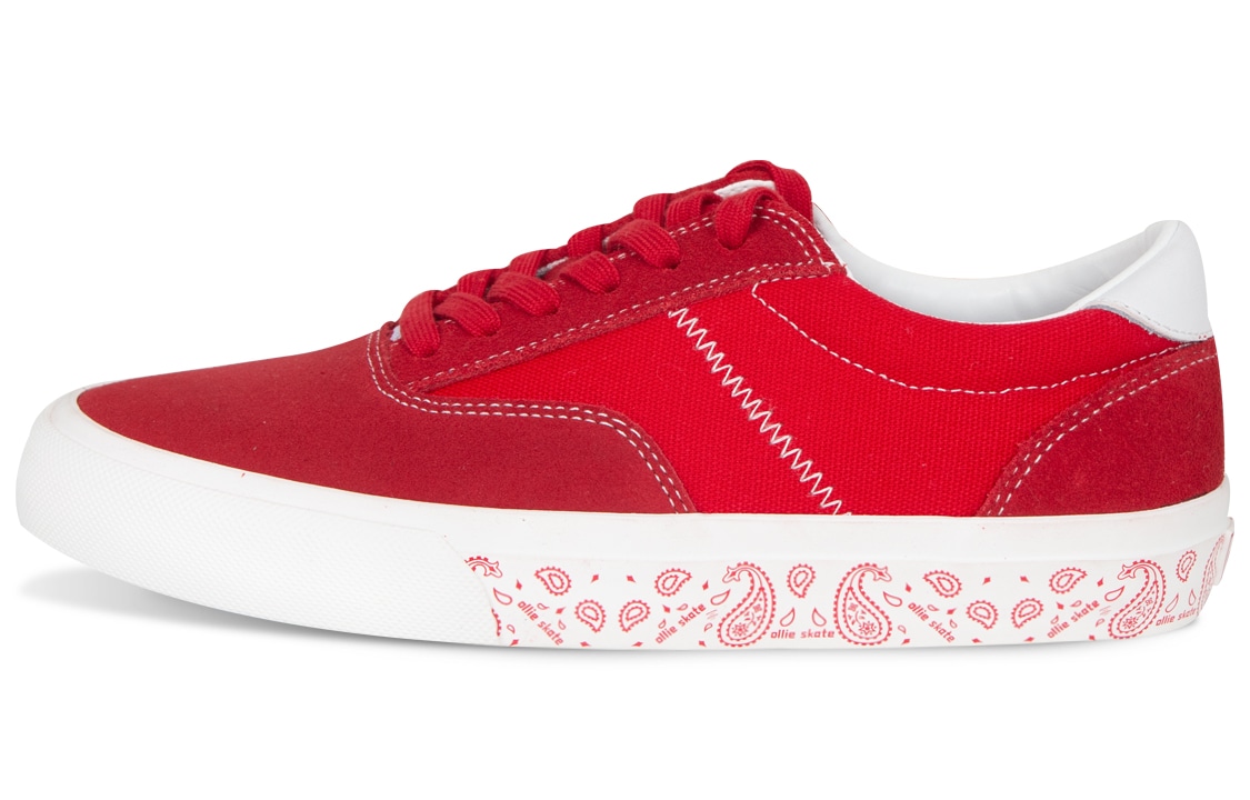 Кроссовки 顽刻ollieskate ollieskate Cashew Flower Low Top