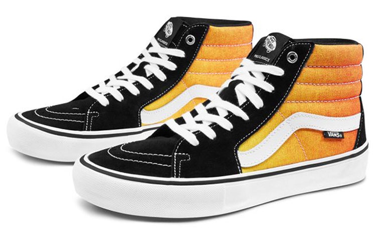 Vans SK8 Pro Black Orange — фото 1