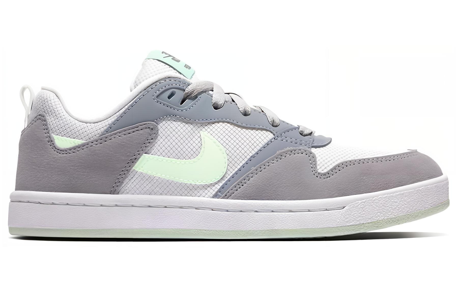 Nike SB Alleyoop Grey White — фото 1