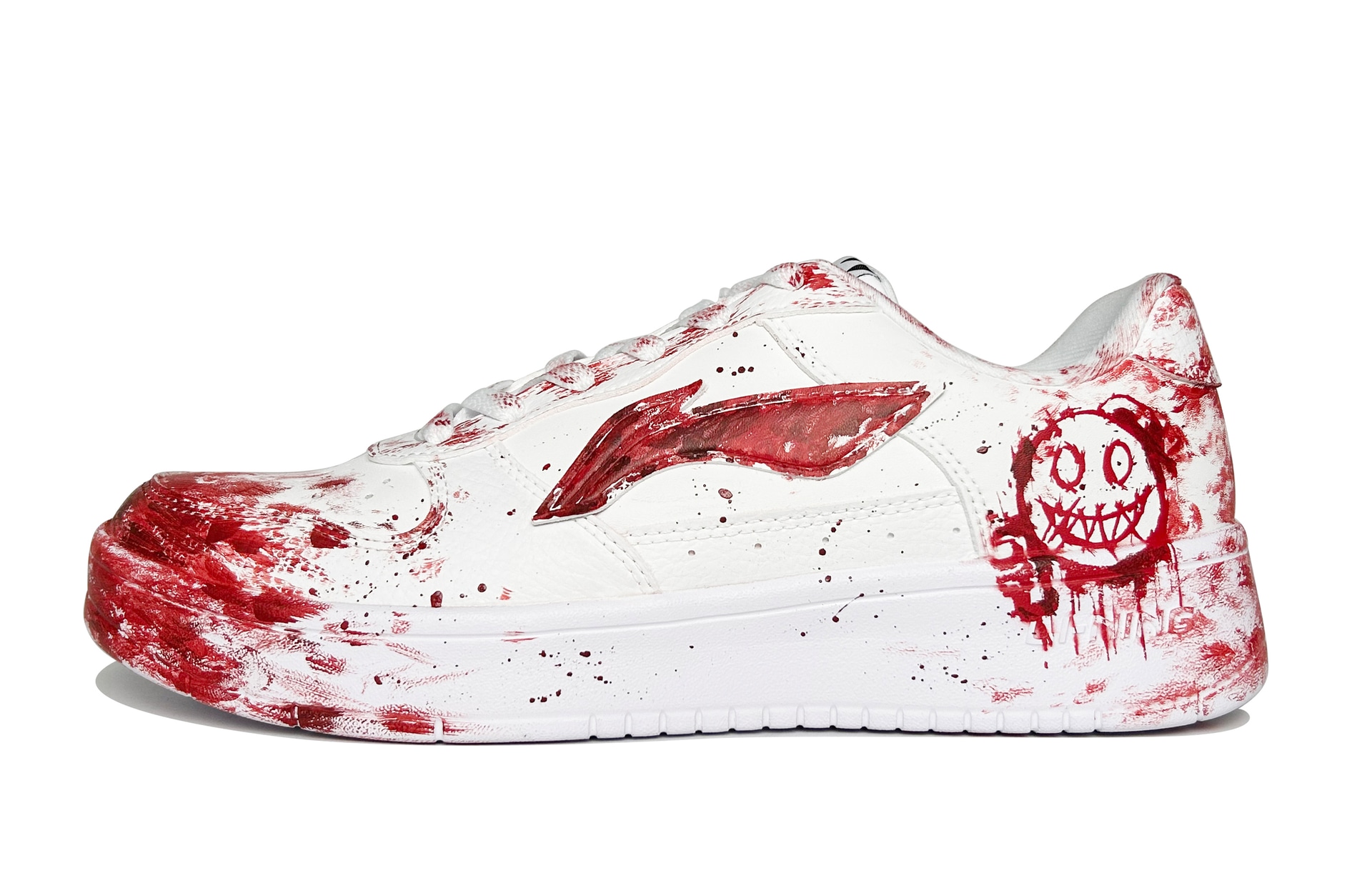 Кроссовки 李宁 Li-Ning Fuzhou White Red
