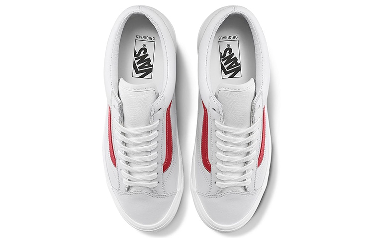 Vans Style 36 LX White Red — фото 2