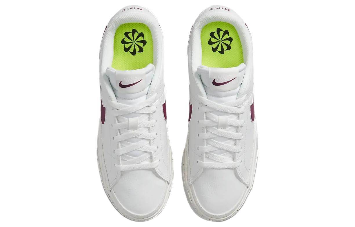 Nike Court Legacy Next Nature White Red — фото 3