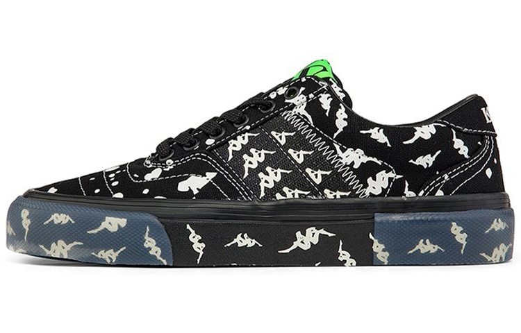 Кроссовки Kappa/卡帕 Kappa Low Top Black White Green