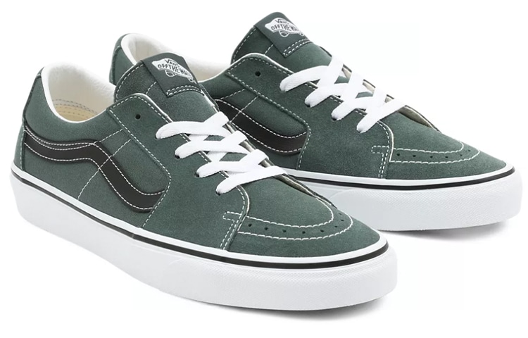 Vans SK8 Low Green White — фото 2