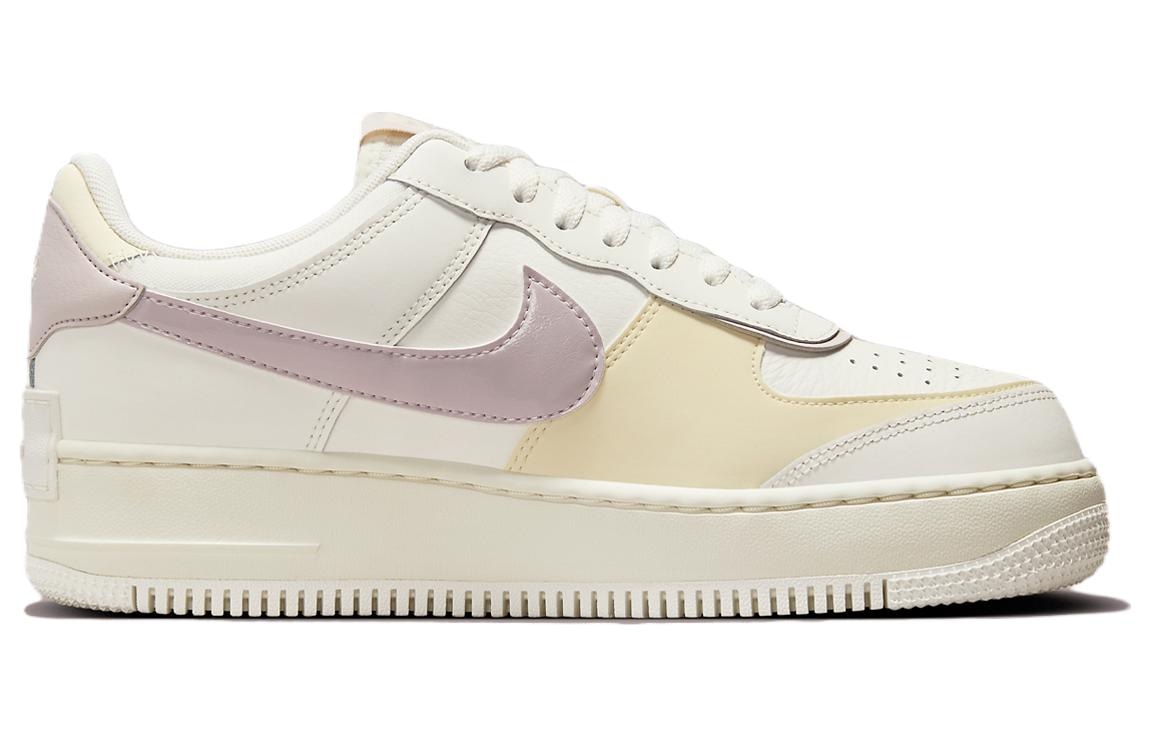 Nike Air Force 1 Shadow Beige Purple — фото 1
