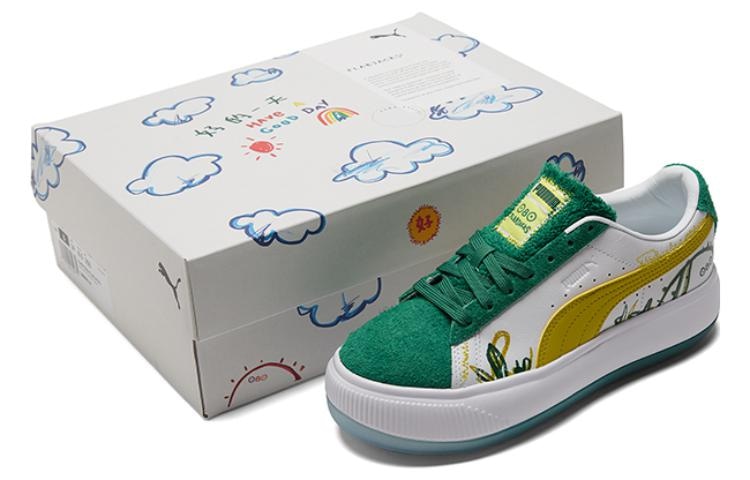 Puma FLABJACKS x PUMA Suede Mayu "Fuzzy Cactus Park" — фото 5