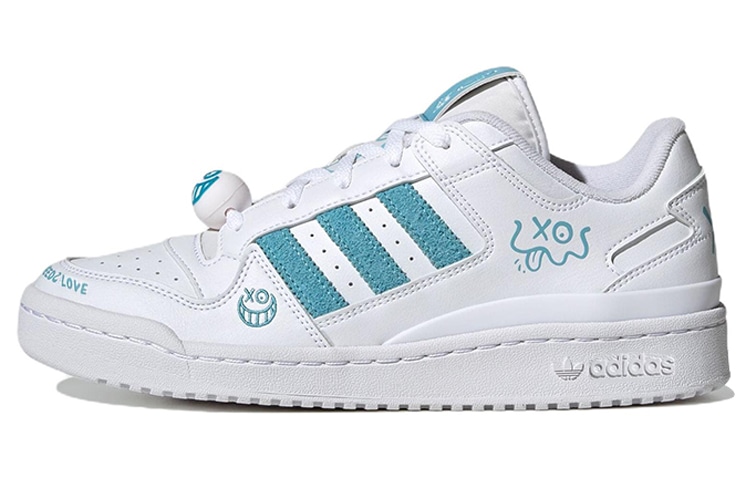 adidas originals adidas Forum Low White Blue