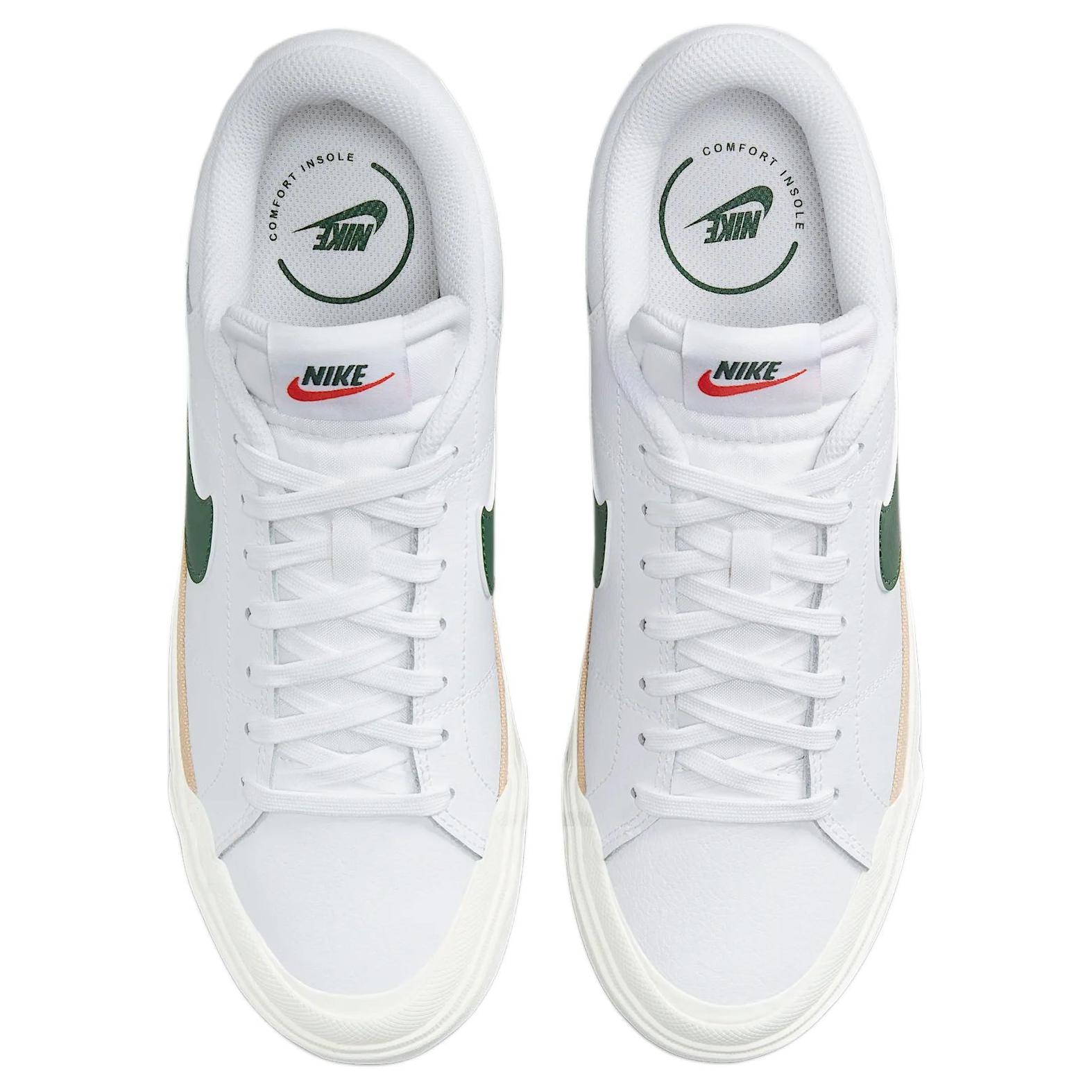 Nike Court Legacy Lift White — фото 2