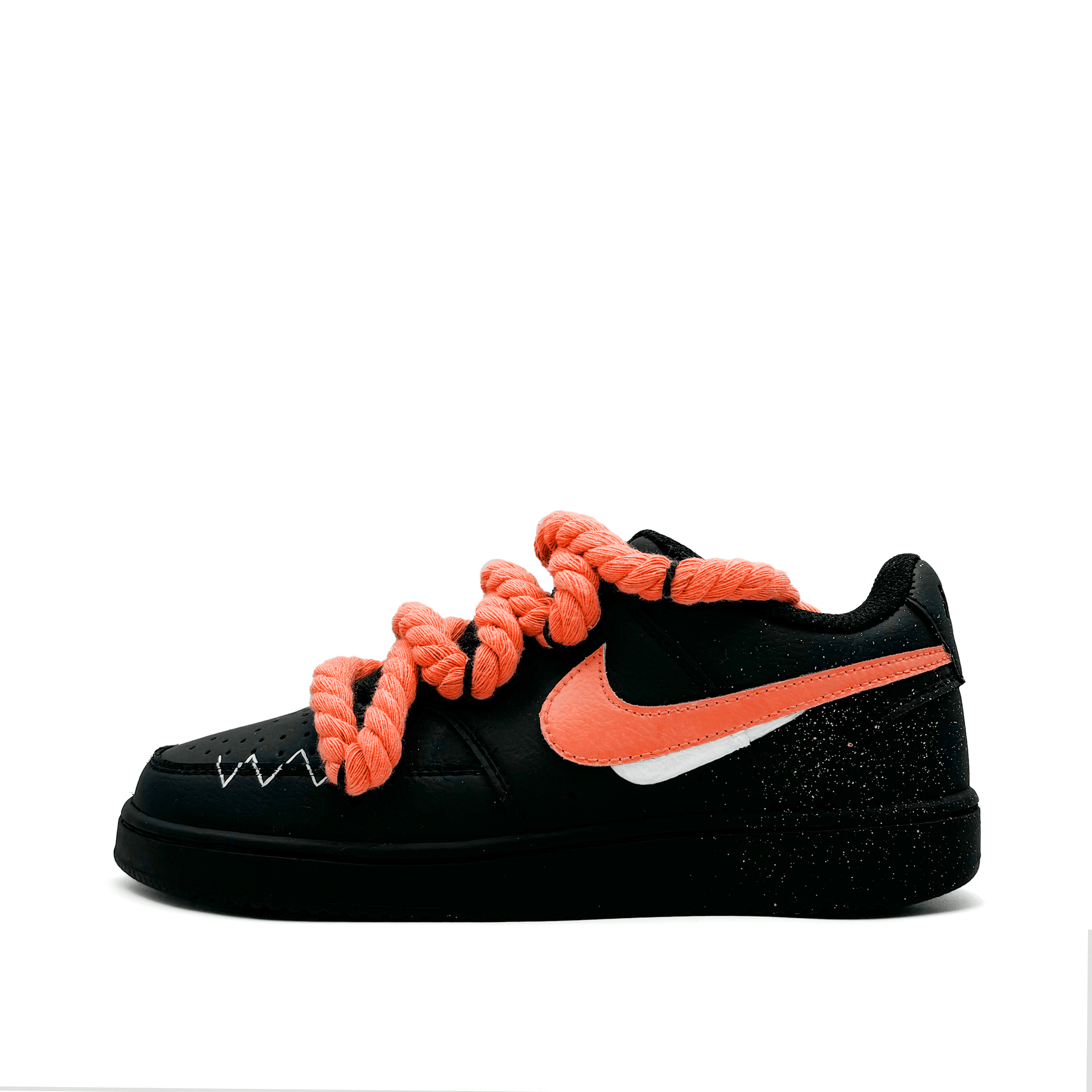 Кроссовки Nike Court Vision Low Black Orange