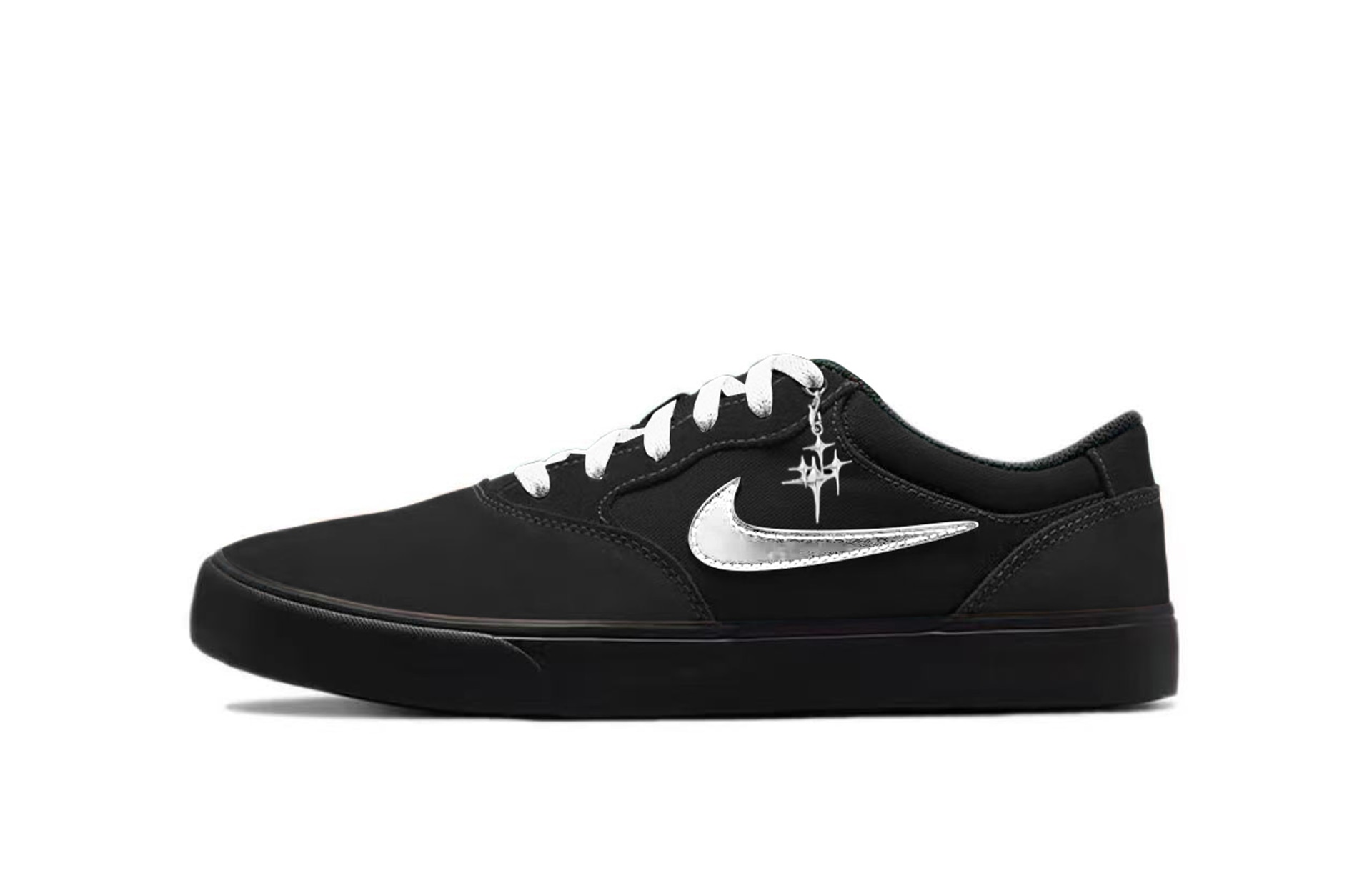 Кроссовки Nike SB Chron 2 Black Silver