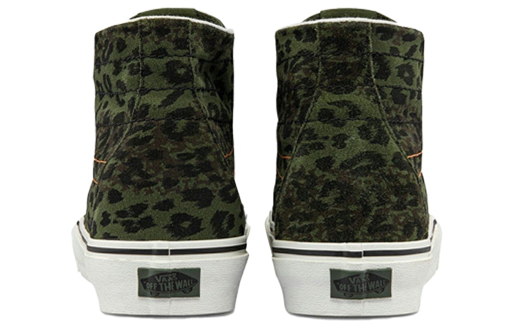 Vans SK8 Tapered Leopard Green — фото 4
