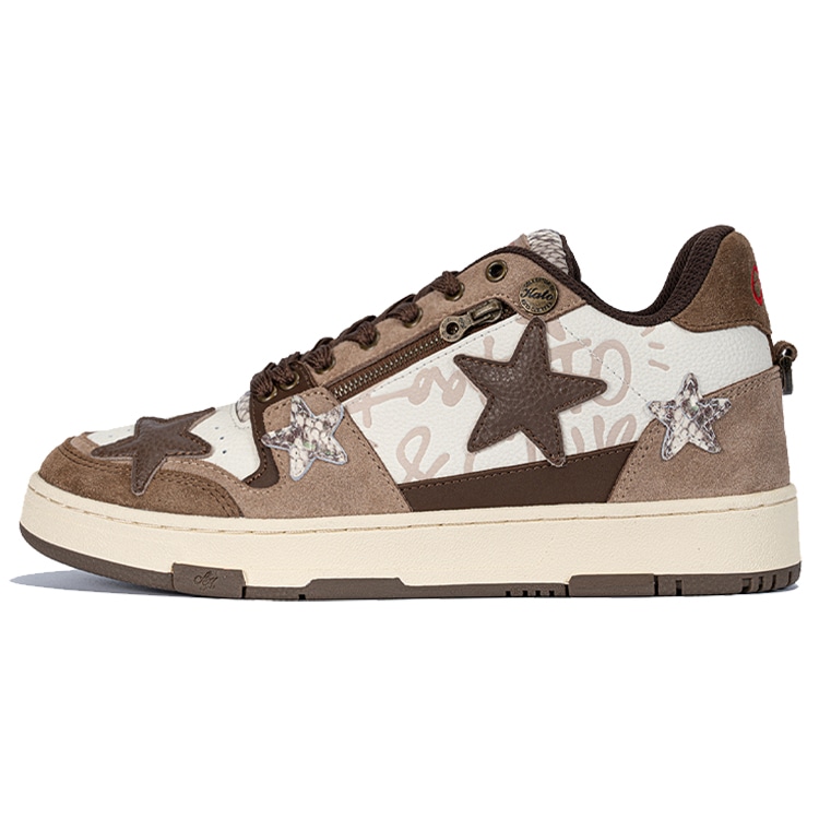 Кроссовки Kaalixto Retro Vintage Brown White