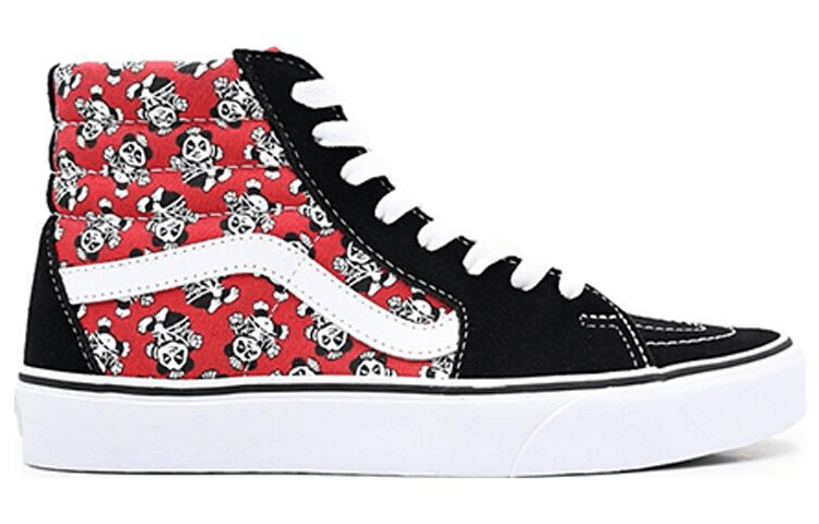 Vans SK8 High Black Red — фото 1
