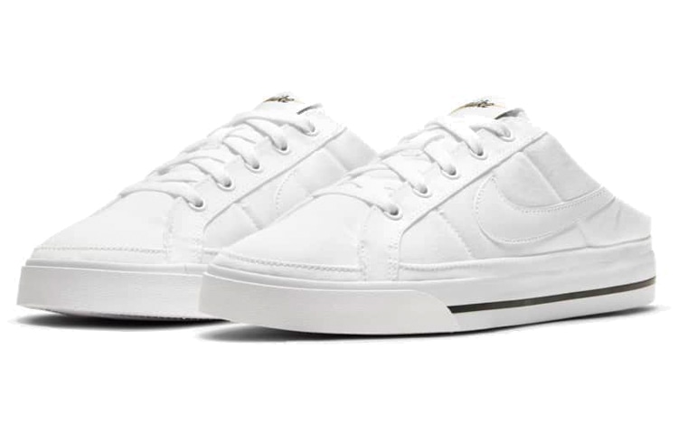 Nike Court Legacy Mule White Black — фото 2
