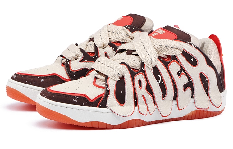Old Order S45 x OLD ORDER Skater 001 Brown Orange — фото 2