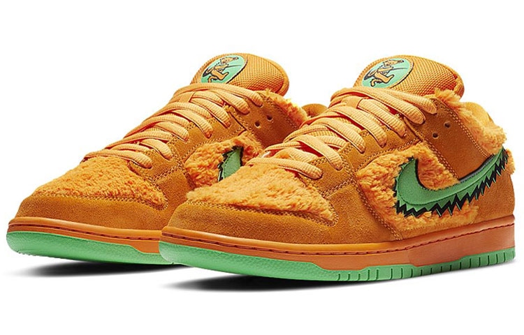 Nike Grateful Dead x Nike Dunk SB "Orange Bear" — фото 2