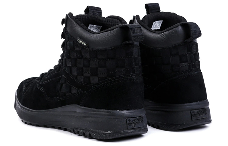 Vans Gore-Tex x Vans Vault Ultrarange Hi MTE LX Black Checkerboard — фото 4