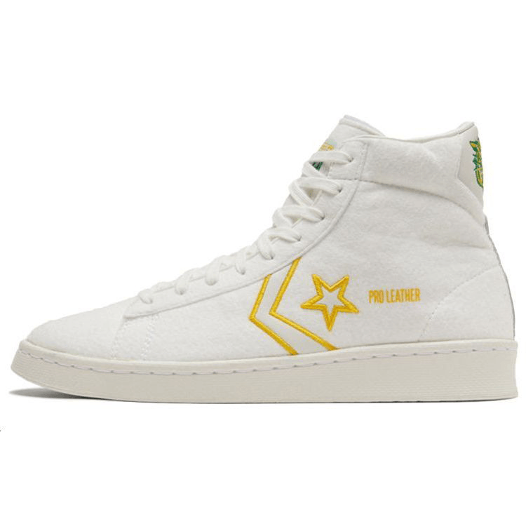 Кроссовки Converse Cons Pro Leather White Green Yellow
