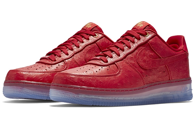Nike Air Force 1 Low CMFT Lux Ostrich Red — фото 2