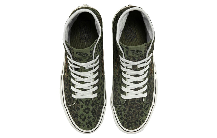 Vans SK8 Tapered Leopard Green — фото 2