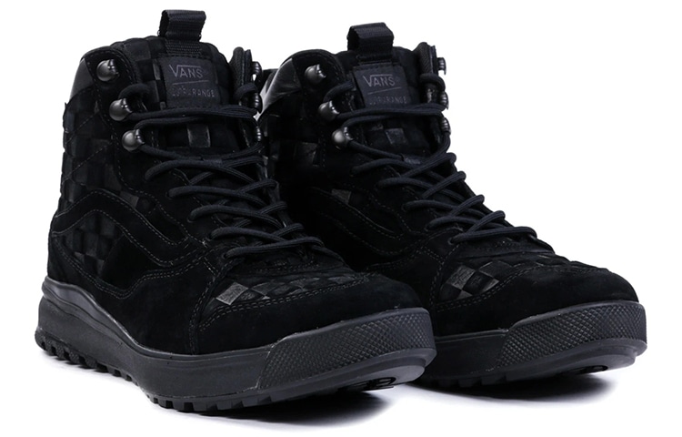 Vans Gore-Tex x Vans Vault Ultrarange Hi MTE LX Black Checkerboard — фото 2