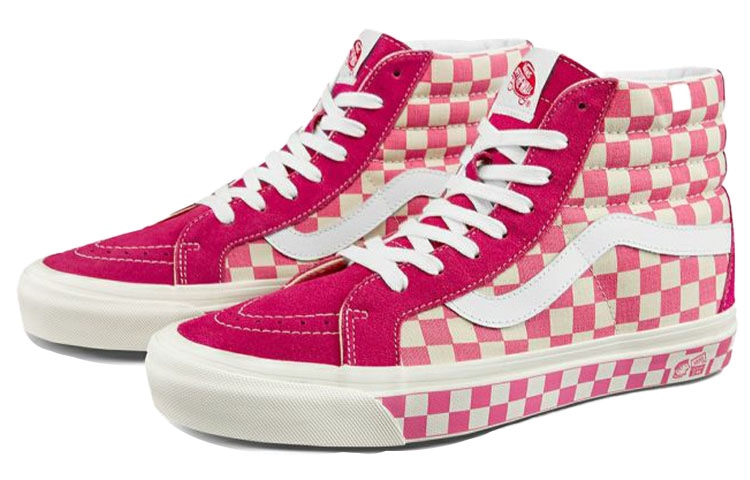 Vans Style 38 Pink White — фото 1