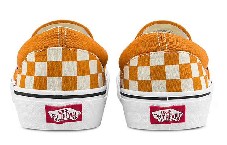 Vans Slip-On Yellow White — фото 4