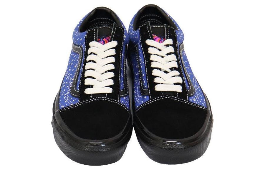 Vans Old Skool Black Blue — фото 2