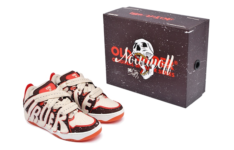 Old Order S45 x OLD ORDER Skater 001 Brown Orange — фото 5