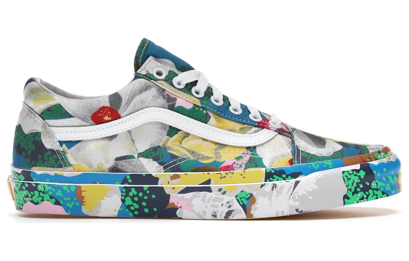 Vans KENZO x Vans Old Skool Blue Green White — фото 1