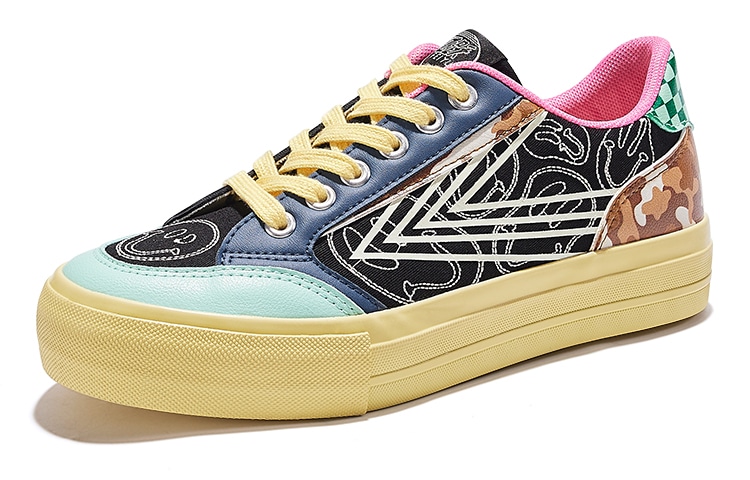 Feiyue Кроссовки (Арт. FXY-895T黑/棕/绿) — фото 2