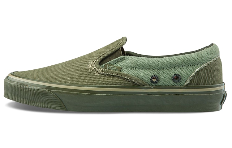 Кроссовки Vans Nigel Cabourn x Vans slip-on Vault OG LX