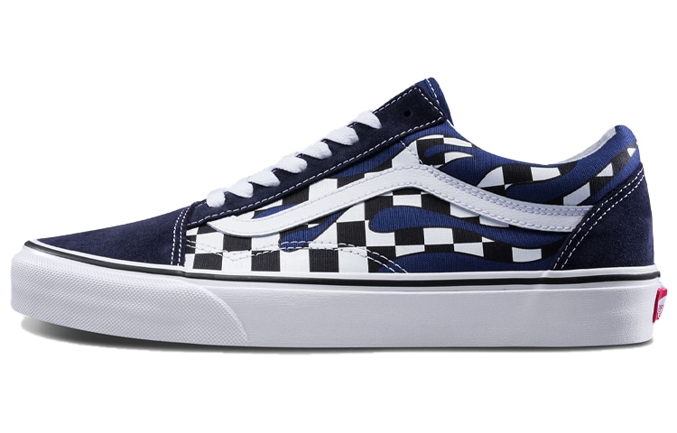 Кроссовки Vans Old Skool Blue Checkerboard