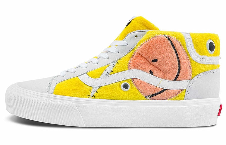 Кроссовки Vans Mid Skool Vlt Lx White Yellow
