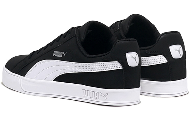 Puma Smash Vulc Black White — фото 2