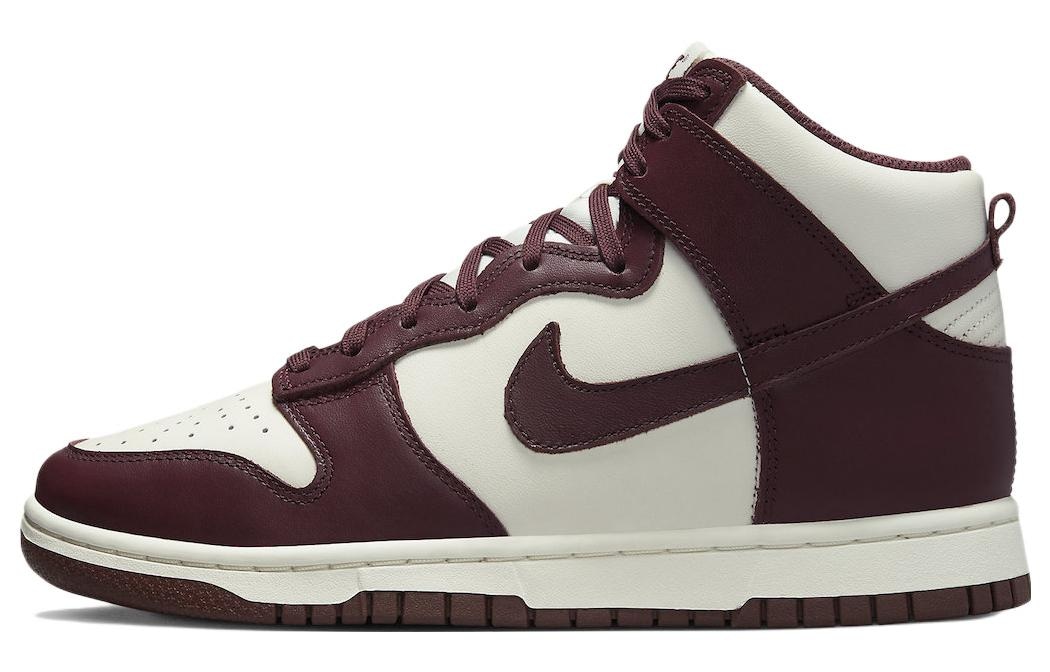 Кроссовки Nike Dunk High Burgundy Crush