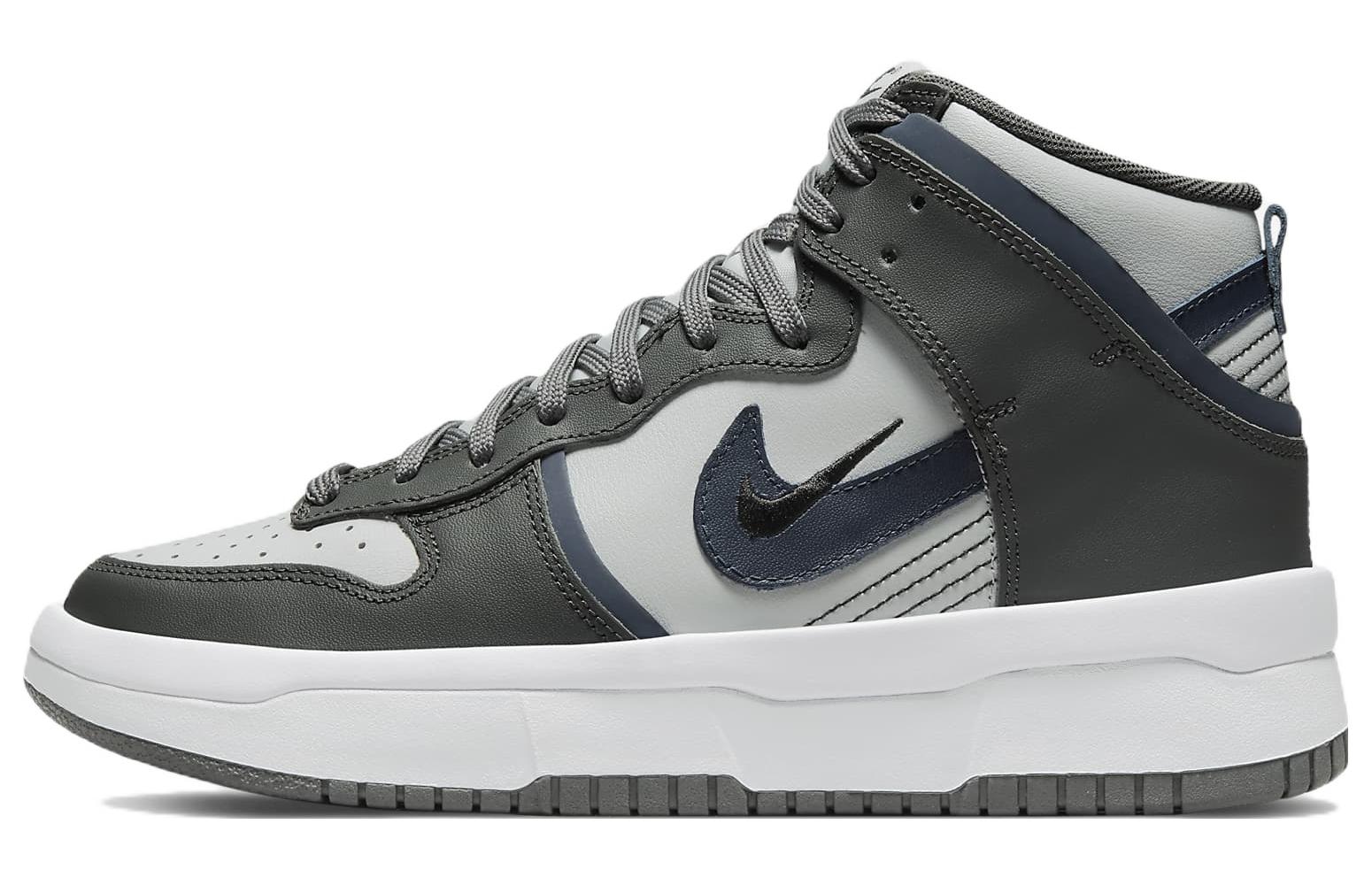 Кроссовки Nike Dunk Up High Grey White Black