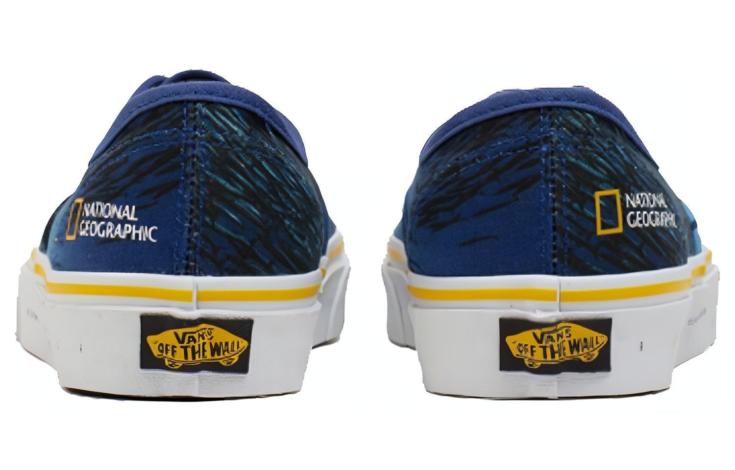 Vans NATIONAL GEOGRAPHIC x Vans Authentic Blue — фото 3
