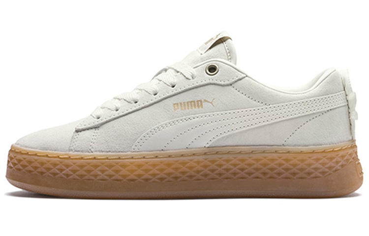 Кроссовки Puma Smash Platform Frill White Brown
